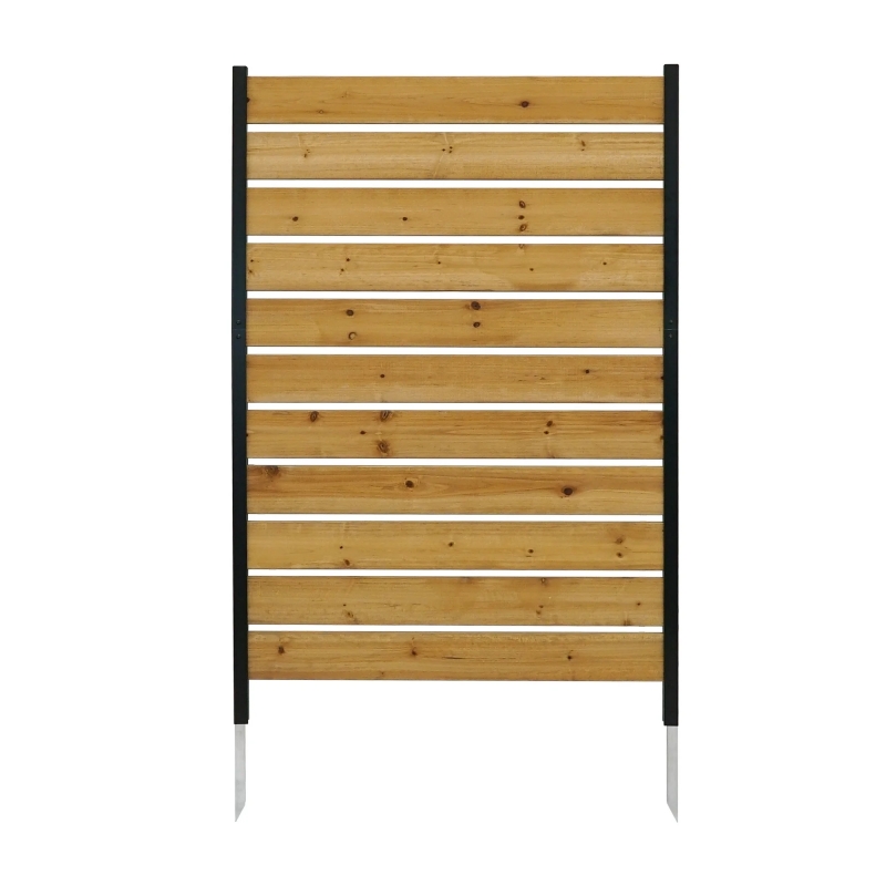 Wood Outdoor Privacy Fence Screen